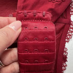 Victoria's Secret  32D Bra Body By Lined Demi Underwire Red Lace Sexy Holiday Photo 6