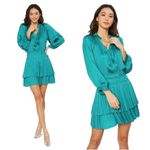 Anthropologie Current Elliot x - NWT Smocked Mini Dress Sz M Photo 1