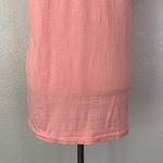 J.Crew Slub 100% Cotton Coral Crewneck Women’s Tee, Sz Large Photo 7