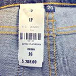 Carmar Flare Jordan Stretch Mid Rise Dark Wash Button Fly Jeans Size 26 Blue Photo 8