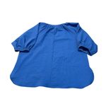 Glam 3/$15  blue blouse with cropped sleeves Photo 3