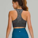 Lululemon Ebb to Train Bra *Medium Support C/D Cup Black/Rhino Grey Size 4 Photo 1