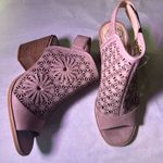 Vince Camuto Beige Cutout Block Heel Sandals Photo 8