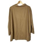 Anthropologie Theresa Light Brown Mock Neck Tunic Top M Photo 4