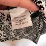 Anne Carson Blouse Patterned Black and White Boho 1X Photo 4