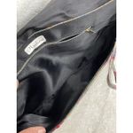 Nuline Satin Taffeta Striped Clutch Photo 4