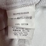 A bathing ape Logo W/Palm Trees Hooded Sweatshirt White Women’s Size Large Photo 8