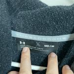 Under Armour grey Threadborne logo graphic funnel neck hoodie Photo 2
