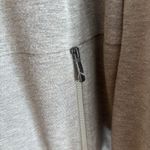 Varley  Bayliss Sweatshirt Womens Size S Gray Pullover Oversized Zip‎ Pockets Photo 3