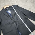 J.Crew NWT Women’s Alexandra Blazer Lined Classic Stretch Linen Blend Black 20 Photo 11