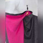 lafayette 148 Gray Wool Angora Cowl Neck Wrap‎ Jacket Medium Photo 2