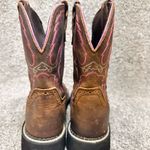 Justin Boots JUSTIN WOMEN'S WANETTE WESTERN WORK BOOTS size 7.5B Photo 3