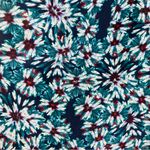 Moulinette Soeurs Anthropologie  blue and white floral silk button front top. 6 Photo 2