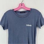 Brandy Melville  Short Sleeve California T Shirt One Size Blue Photo 1