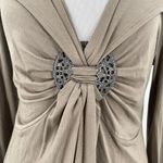 Vertigo Paris  Knot Front Tunic New with Tags Size Medium Photo 2