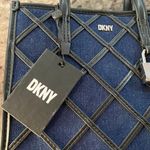 DKNY Maze denim mini Tote crossbody Handbag new with tags. Photo 2