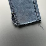 FOR THE REPUBLIC  Women’s Light Denim Jeans 12/30 Slit Distressed Skinny Stretch Photo 6