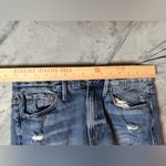 frame denim FRAME Le Piper Ellington Rips Straight Leg Distressed High Rise Jeans Size 28 Photo 10