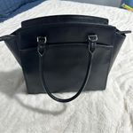 Kate Spade  New York Women's Black Leather Detachable Strap Zipper Satchel Bag Photo 5