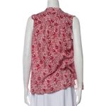 Derek Lam Collective Red Floral Top Size US 4 / Italy 40 New w/ Tag MSRP $285 Photo 3