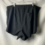 Torrid  WO SIZE 20 BLACK DRI FIT SHORTS POLY SPANDEX BLEND HAVE BEEN ALTERED Photo 5