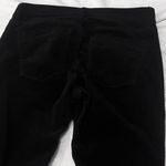 EXPRESS Stella Low Rise Velour Legging Skinny Pants Solid Black Size 6 Pockets Photo 6