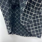 EXPRESS Y2K VINTAGE SMALL Black Diamond Dot Green Plaid Flare Mini Skirt Photo 5