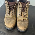 Ariat Canyon Work hiking Ankle Boots Womens 7.5 B Tan Lace Up Ranch Cowgirl Photo 1