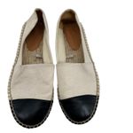 J.Crew  Canvas cap-toe slip-on espadrilles beige slip on loafer flat canvas 6.5 Photo 1