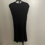 Vince Pintuck V-Neck Short-Sleeve Midi A-Line Dress Size Small Photo 3