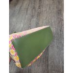 Cole Haan  Hand Bag Pink Yellow Green NEW Vintage 2000s Purse Floral Flower Photo 3