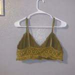 Maurice's  mustard yellow Lace v-neck strappy bralette Photo 4