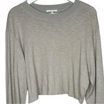 Cotton Citizen  Cropped Long Sleeve Shirt Size Large Photo 1