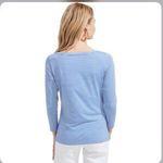 Vineyard Vines  Sankaty Striped Boatneck Women's Top Photo 1