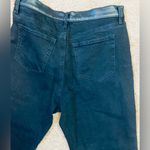 Loft Size 31”/ 12 Black Pants with Leather Trim and Ring Detail Photo 10