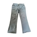 Michael Kors Women's Navy Houndstooth Wide-Leg Pants Size M Photo 4