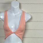 Urban Outfitters  Out From Under Wrap It Up Twist Peach Tank Top size XS/S Photo 7