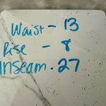 Pam & Gela  Women’s Small Blue Floral Pants Joggers Track Pants Photo 3