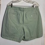 Gloria Vanderbilt  Mint Green Buttoned Shorts Size 14 Photo 1