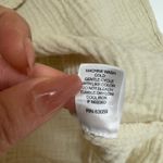 Drew Anthropologie Blouse Womens Small Gauze Puff Sleeve V Neck Top Cotton Boho Photo 4