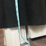 VICI Collection Elevated Ribbed Knit Midi Dress - Black/White / S Photo 10