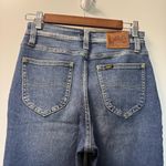 Lee NWT High Rise Flare Jean Dark Wash Stone Wash Wide Leg 26x35 Photo 6