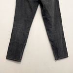 American Eagle AE Mom Jean Black Wash High Waisted High Rise Cropped Crop Ankle Photo 13