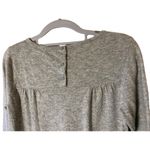 Boden Sweater Womens Pullover Gray Wool Blend Button Back 3/4th‎ sleeve Sz 6 Photo 4