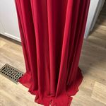 Dancing Queen  Burgundy Lace Prom Dress Photo 2