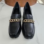 Sanctuary  Black Leather Chain Loafers – Size [ 11M ] Photo 1