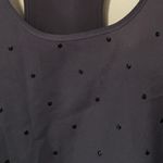 Blaque Label  GOTH REVOLVE SLATE TANK WITH BLACK DOT DETAIL PULLOVER TOP Photo 5