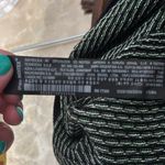 ZARA  Black and‎ green Short Sleeve Turtleneck Top size Medium Photo 4