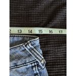 Ariat  Trouser Med‎ Wash Raw Hem Denim Jeans Low Rise Size 28S Zip Logo Western Photo 6