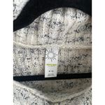 Aerie Chunky Knit Oversized Cowl Neck Gray Sweater Pullover Medium Heritage Cozy White Photo 1